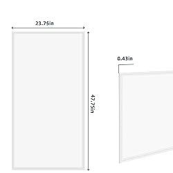 2X4 LED Flat Panel Light,4 Pack,75Watt,0-10V
