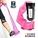 Resistance Bands for Working Out | 7Ft Long Resistance Bands |Exercise Bands with Carry Pouch and Door Anchor I Latex Free Workout Bands Including an Exclusive iPhone App and E-Book