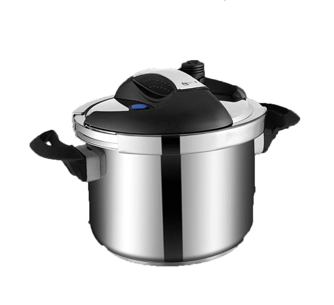 Pressure cooker household induction cooker general soup pot 4L-8L thickened small stainless steel pr