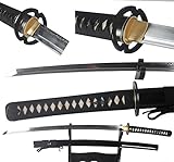 Lyuesword Full Handmade Japanese Samurai Real Clay