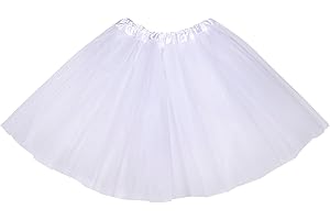 VONOKEE Tutus for Women Tutu Tulle Skirts Costumes,Running Costume Tutu, Neon Tutu Skirts for Adult Teen,One Size