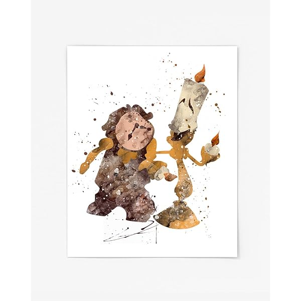 Amazon.com: Cursed Rose Prints, Beast's Rose Watercolor