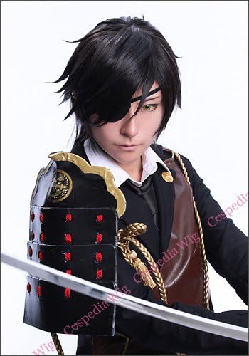 Amazon 刀剣乱舞 燭台切光忠 風 ウィッグ キャラウィッグ セット済 耐熱 Cospedia製 コスプレ 仮装 通販
