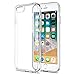 iPhone 8 7 Case, Trianium [Clarium Series] Protective Cover for Apple iPhone 7 8 Case [Shock Absorption] Reinforced Corner TPU Bumper Cushion + Scratch Resistant Hybrid Rigid Clear Back - Clear