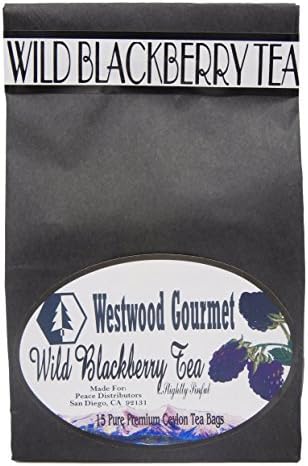 Westwood Gourmet Flavored Tea, 15 Tea Bags (Wild Blackberry)