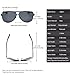 Joopin® Fashion Men's Polarized Sunglasses Driving Man Sun Glasses(Black)