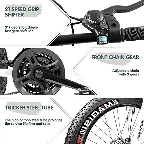 Shift Gears Trek Bike Gears Outroad Fat Tire Mountain Bike 26 Inch