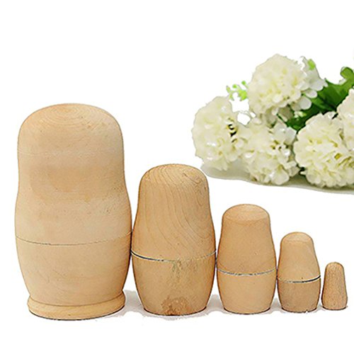 2 Ameesi+Unpainted+Embryos+Russian+Matryoshka