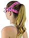 LokoSphere Girl's/Women's Lacrosse/Field Hockey Goggle Strap - Animal Print (Goggles Sold Separately)