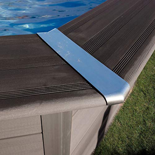 Gre KPCOR60 Rechteckiger Pool Composite 606 x 326 x 124 cm, mit Filtration 6 m3/h, Metallkeil – Bild 6