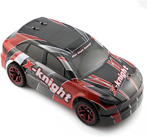 Zhencheng 1/18 Scale Electric RC Rally Car 2.4Ghz 4WD Extreme Speed Buggy Sport Car Toy Vehicle,Red