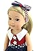 American Fashion World 4th of July Dress| Fits 14