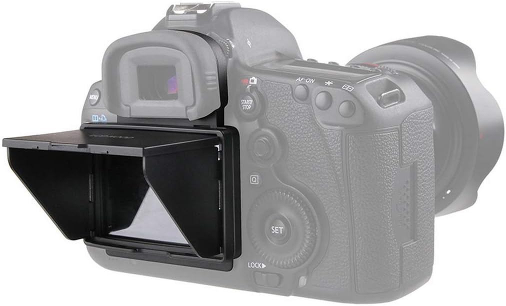 Gazechimp Removable Camera LCD Screen Cover Protector LCD Hood Sun