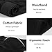 5Mayi Mens Underwear Boxer Briefs for Men Cotton Men's Boxer Briefs Black Pack of 5 XL