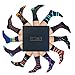Colorfut Men's 12 Pairs Soft Cotton Colorful Funky Gift Box Dress Socks, Fits shoe 6-12 (sock size 10-13), CMC01