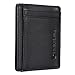 Front Pocket Wallet Minimalist Wallet Leather Slim Wallet Money Clip RFID Blocking by Shielded Wallets