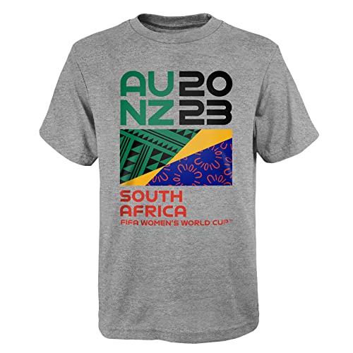 OuterStuff Men's FIFA World Cup Around The World T-Shirt - Officially Licensed Soccer Fan Tee
