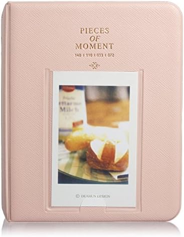 Toyonee Mini Albums For Polaroid Fujifilm Instax Photo Film * 64 Pockets Custom color (Pink 2)