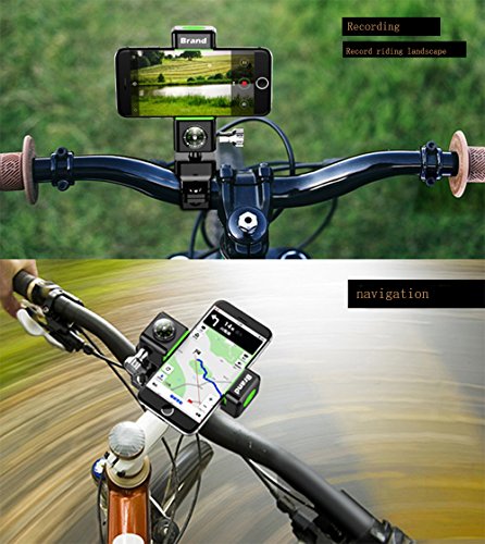 CAILIN Bike Mount, Universal Cell Phone Bicycle Rack Handlebar & Motorcycle Holder Cradle,Anti-theft,steady and will never fall