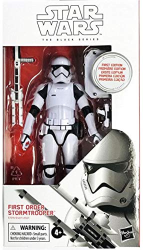 DisneyHasbro Star Wars The Black Series Rise of Skywalker 6-inch First Edition- Limited White Box First Order Stormtrooper