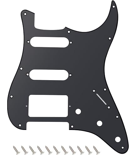 Pickguard Stratocaster D'Andrea Pro Argento Scintillante 11 Fori SSS - Made In USA