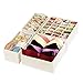 Magicfly Bra Organizer, Closet Undergarment Organizer for Drawer, Sturdy Collapsible Drawer Divider for Socks Panties Bra Ties Lingerie Drawer Organizer, Set of 4, Beige