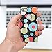 ProCase iPhone SE 2022/2020 iPhone 8/7 Wallet Case for Women, Stylish Folio Flip Card Case Stand Cover with Hand Strap Kickstand and Card Holder for iPhone SE 3/2 iPhone 8/7 -Circles
