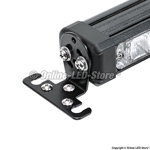 LAMPHUS SolarBlast SBLS84 38" 32W LED Tow Truck Snow Plow Traffic Advisor Light Bar - AMBER