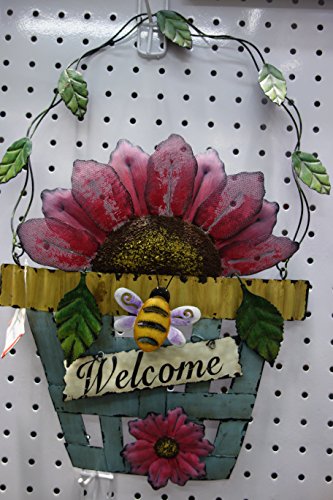 Hadaaya Gifts Elegant Rooster Shaped Welcome Wall Hanging Metal Sign Shabby Chic Garden Themed Decor Buy Online In Brunei At Brunei Desertcart Com Productid 17340462