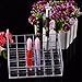 Hosaire Transparent Plastic Makeup Cosmetic Organizer , Lipstick Display Stand With 24 Grid