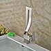 Rozin® Brushed Nickel Single Lever Basin Faucet Creative Design Bathroom Sink Mixer Tap