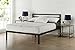 Zinus Modern Studio 14 Inch Platform 3000H Metal Bed Frame/Mattress Foundation/Wooden Slat Support/with Headboard, Queen