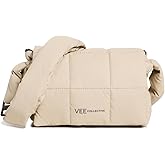 Vee Collective Women's Porter Messenger Mini Sand Crossbody Bag