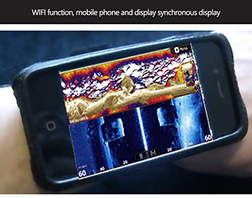 Sondeur Portable, Sondeur D’imagerie Active Transducteur Fish Finder Imagerie Active, Intégration Smartphone Fishreveal Ciblant Les Poissons, Cartographie Us Préchargée Préchargée C-map