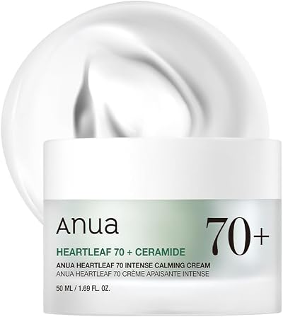 ANUA Heartleaf 70 Calming Cream with Ceramide Panthenol 50ml Korea