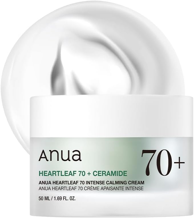 ANUA Heartleaf 70 Calming Cream with Ceramide Panthenol 50ml Korea