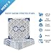 20x20x1 MERV 8 Pleated AC Furnace Air Filters. 6 PACK