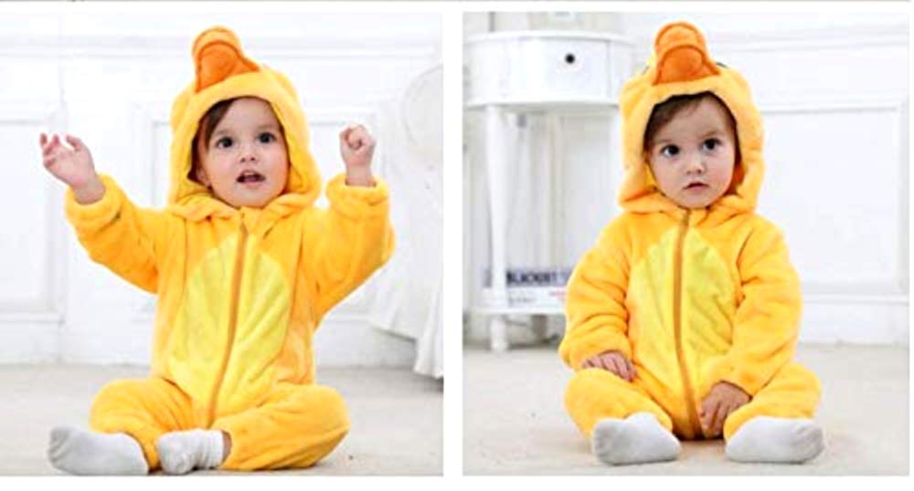 Halloween Morbido Peluche Travestimento Idea regalo per natale e compleanno  0-6 mesi Bambina Pile Bambino Neonato Costume Papera Tutina da Paperotto  Tuta Carnevale Giochi e giocattoli urban-earth.co.uk