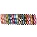 Bzybel 10 Pcs Colorful Telephone Wire Cord Elastic Head Tie Hair Band Hair TIes Ponytail Holders