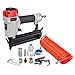 PowRyte 18 Gauge Air Brad Nailer with 15pc Starter Kit, 3/8-inch to 2-inch, Tool-Free Jam Release Mechanism