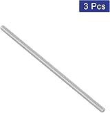 sourcing map M4 x 110mm Fully Threaded Rod 304 Stainless Steel Studs 3pcs view 4