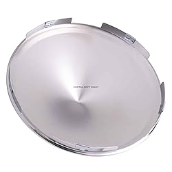 Semi Truck Hub Cap Cover - 5 Even Notched - for