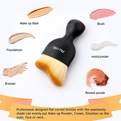 image for HQ-QILI Makeup Brushes, Kabuki Professional Flat Brush Face Sculpting 