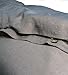Cariloha Bamboo Linen Duvet Cover Set Includes Duvet Cover and 2 Pillow Shams - 3 Degrees Cooler Than Cotton - Soft and Smooth Bamboo-Linen Weave (King, Graphite)