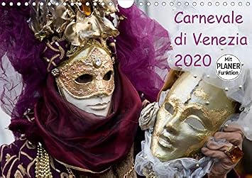 Amazon Com Carnevale Di Venezia 2020 Wandkalender 2020 Din A4