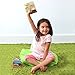 Floor Bloom Soft and Cozy Green Leaf Floor Pillow for Kids (Medium - Magic Garden Collection)
