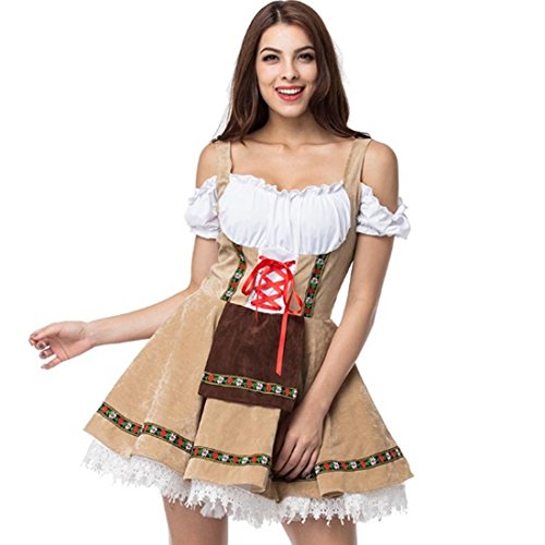 Oktoberfest Costume For Girl Festival French Maid Party Dresse Halloween Cosplay