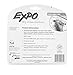 Expo Magnetic Dry Erase Markers with Eraser Chisel Tip Assorted 4 Count