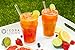 OASIS Premium Straight Glass Straws Set - 6 Pack, 9