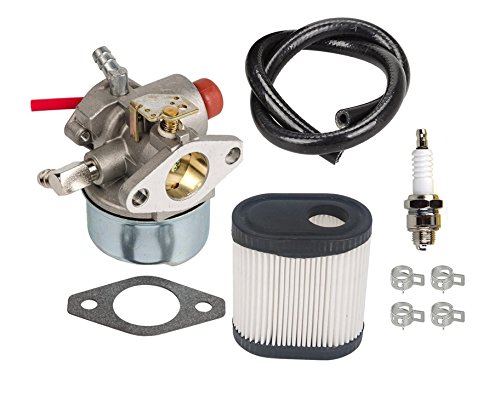 HIFROM Carburetor With 36905 Air Filter Fuel Line Tune-Up Kit for Toro 20016 20017 20018 6.75HP LV195EA LV195XA Recycler Lawn Mower Carb